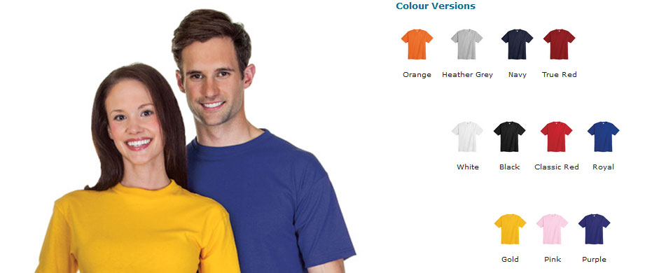 T-Shirts Style # 2000: Classic Fit Heavyweight Cotton T-Shirt