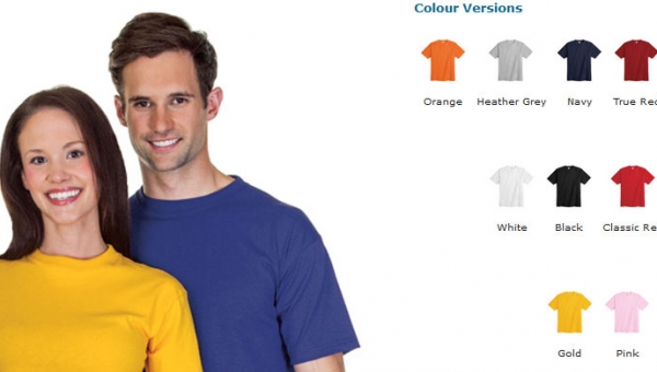 T-Shirts Style # 2000: Classic Fit Heavyweight Cotton T-Shirt